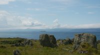 Limestone pavement at Keills point